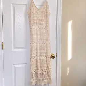 NWT crochet midi dress by Freshman 1996